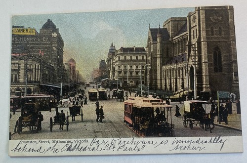Swanston street melbourne - swanston, ~
