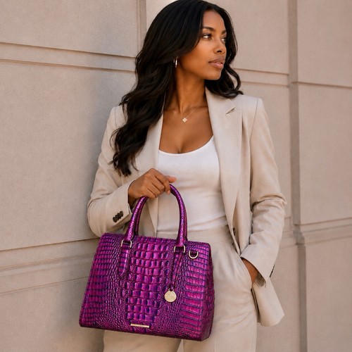 Brahmin small finley satchel - small,